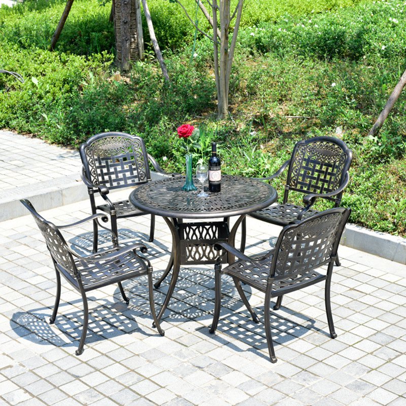bộ bàn ghế cafe ngoài trời