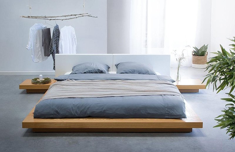 giường bệt tối giản